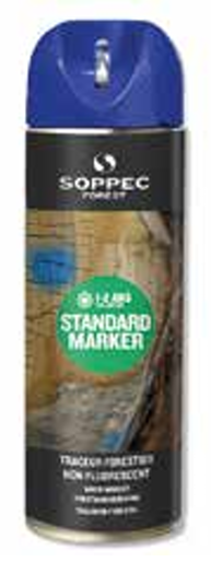 Peinture Soppec "Fluo Marker" pour marquer les arbres et les billots